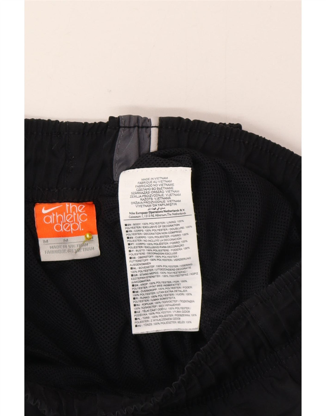 Nike Badeshorts til mænd mellem sort polyester