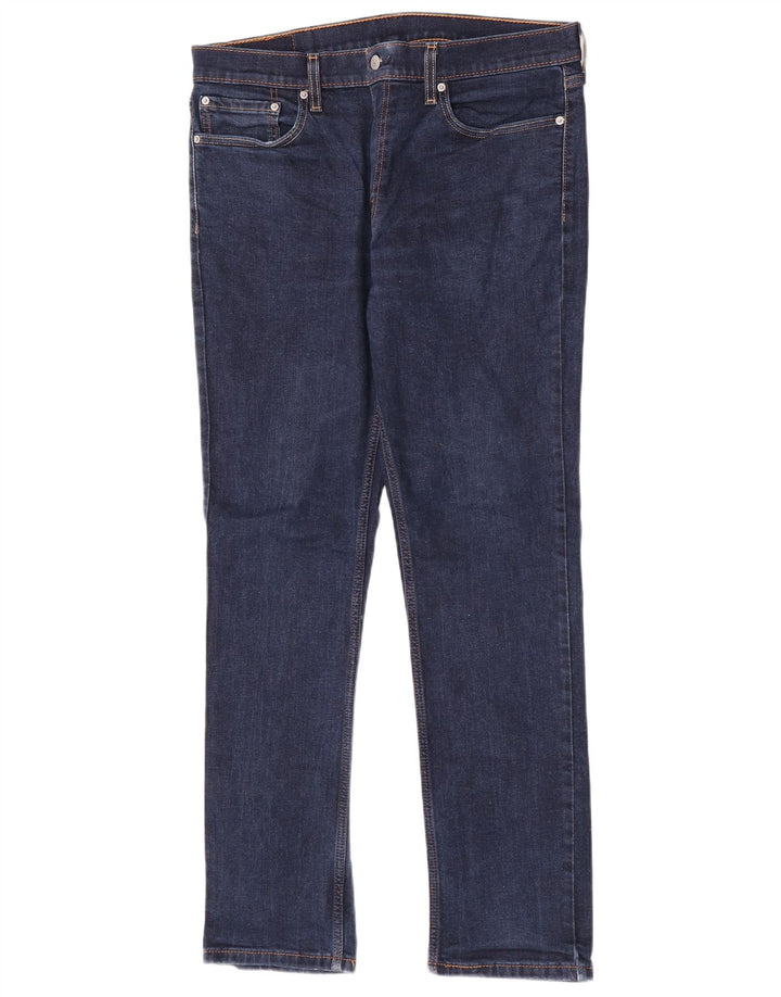 Levi's Herre 511 Slim Jeans W36 L34 Blå Bomuld