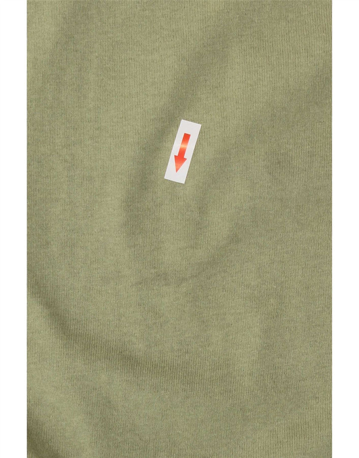 Converse T-shirt kjole til kvinder UK 14 Medium Khaki Bomuld