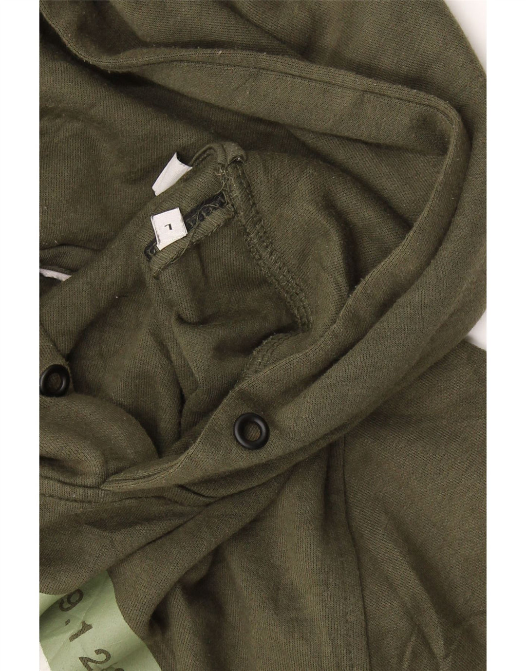 JACK & JONES Mens Graphic Hoodie Jumper Large Khaki Polyester Vintage Jack & Jones and Second-Hand Jack & Jones from Messina Hembry 