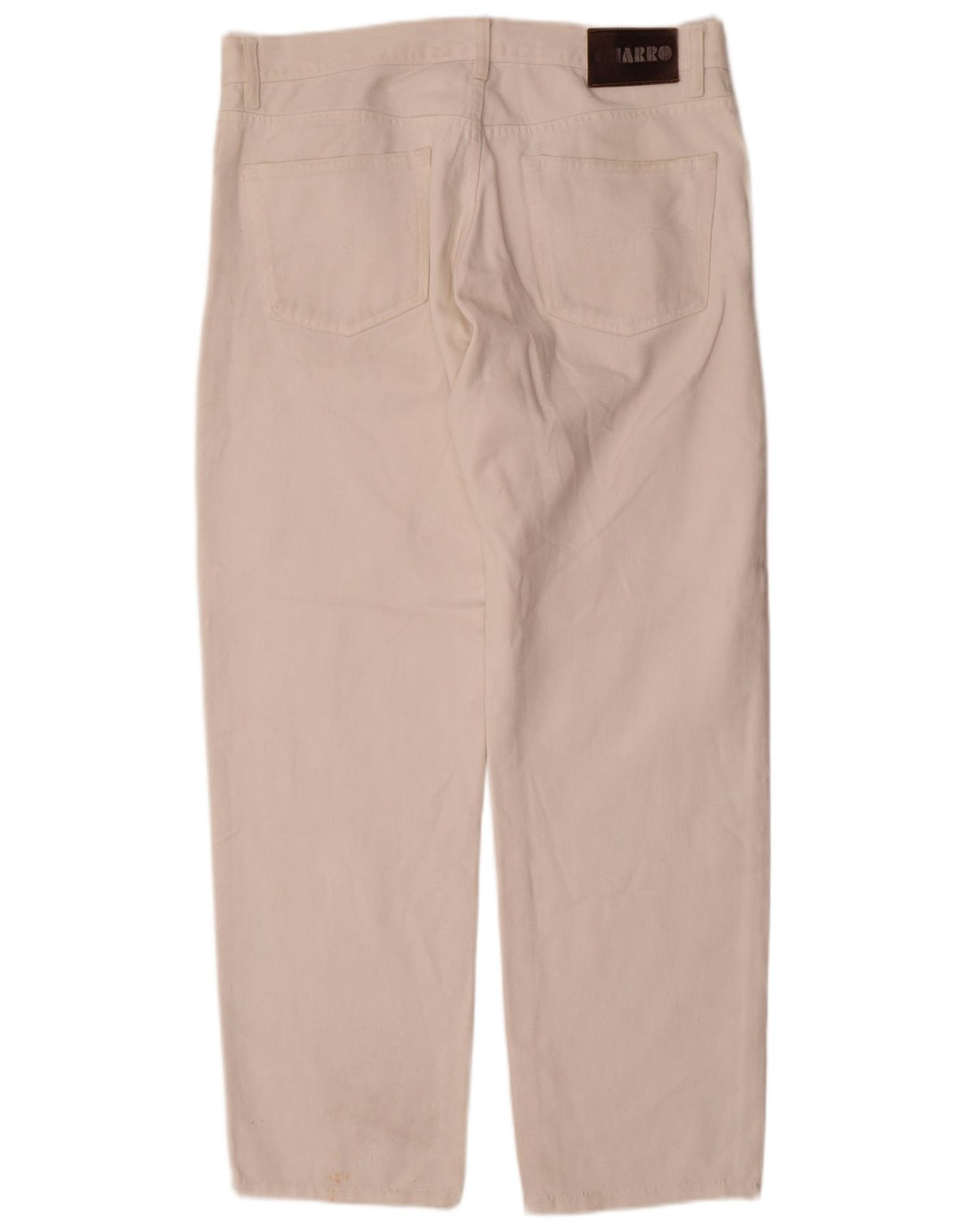Charro Straight Jeans til mænd W38 L30 Hvid bomuld