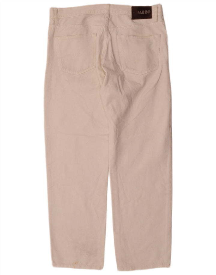 Charro Straight Jeans til mænd W38 L30 Hvid bomuld