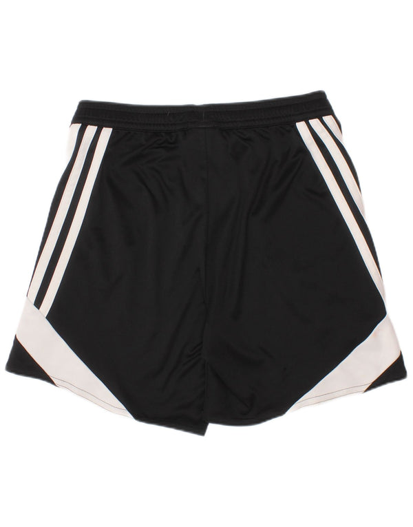 Adidas Boys Climalite Sportshorts 7-8 år Small Black Colourblock