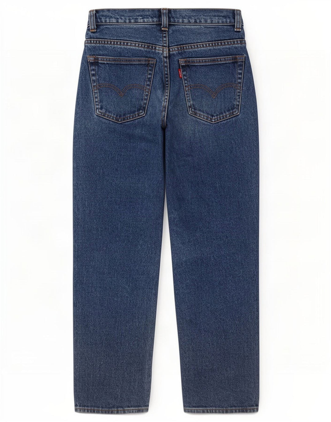 Levi's lige jeans til kvinder W26 L27 blå bomuld
