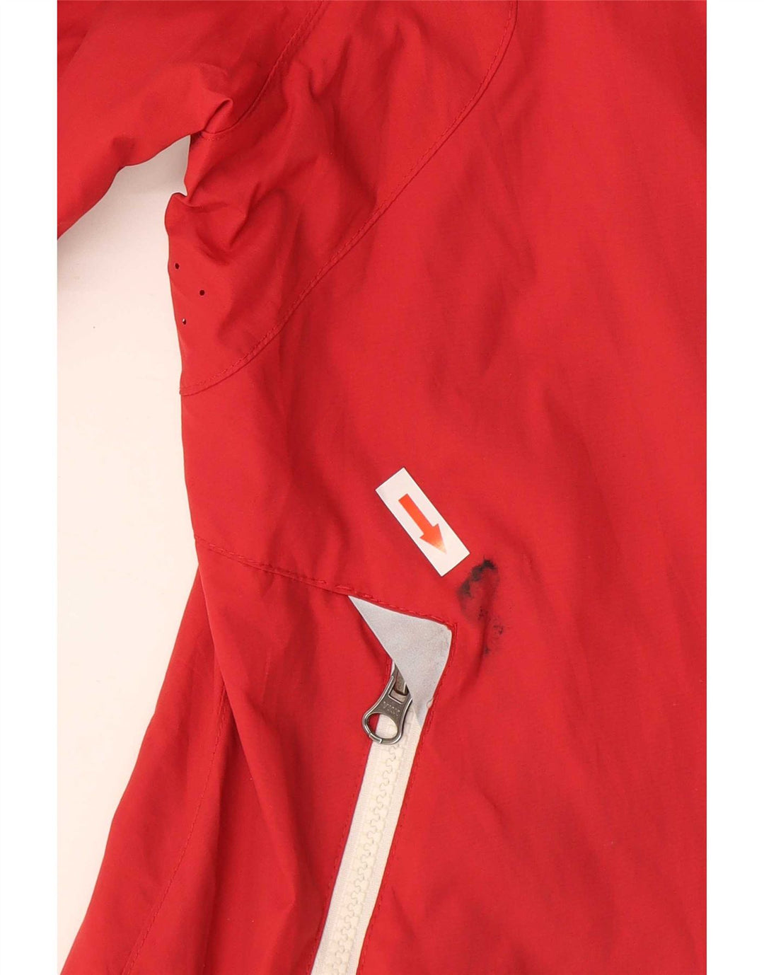 Slam Dame Regnjakke UK 14 Medium Rød Nylon