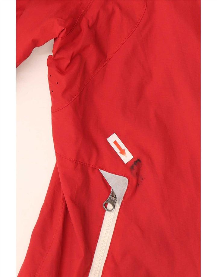 Slam Dame Regnjakke UK 14 Medium Rød Nylon