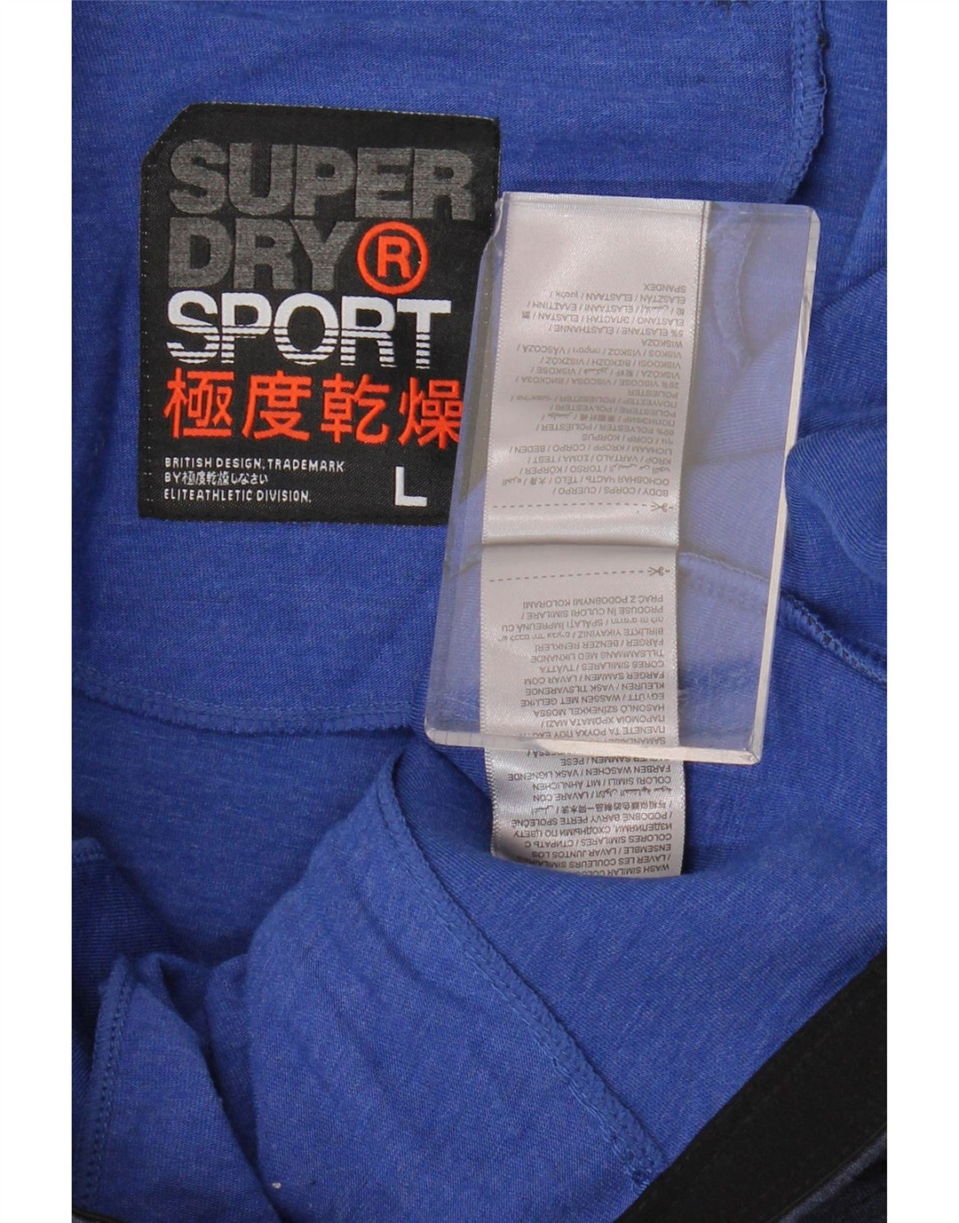 Superdry Sportshorts til mænd store marineblå polyester