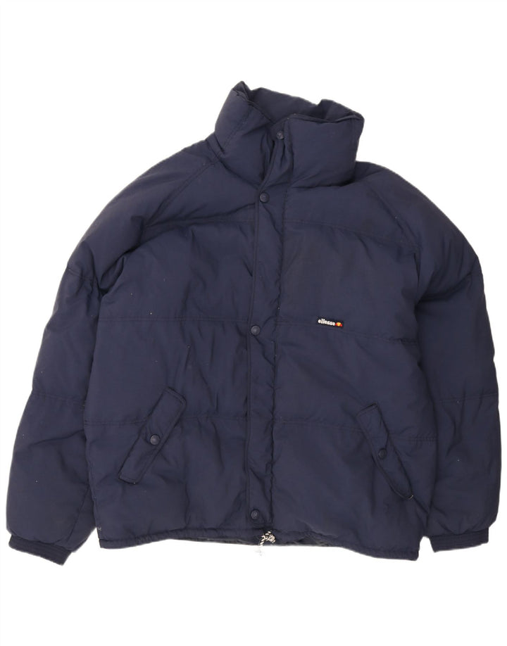 Ellesse Herre Hætte Skijakke IT 56 3XL Marineblå Polyamid