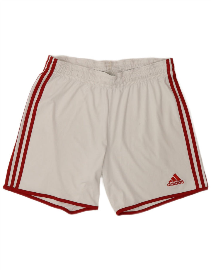 Adidas Herre Climalite Sportshorts Store hvide polyester