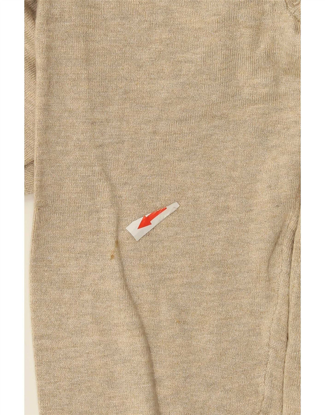 Zara Herre cardigan sweater Medium Beige Flecked
