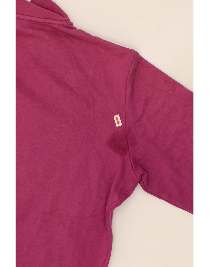 DIADORA Womens Tracksuit Top Jacket UK 14 Medium Pink Cotton Vintage Diadora and Second-Hand Diadora from Messina Hembry 
