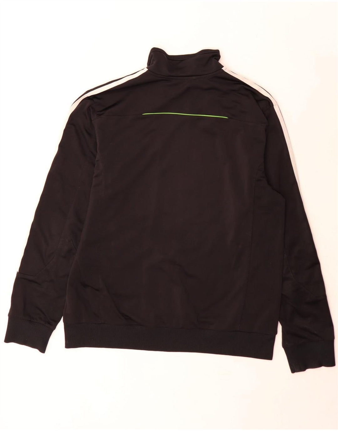 Adidas Træningsdragt til mænd Top jakke UK 42/44 Large Black Colourblock Polyester