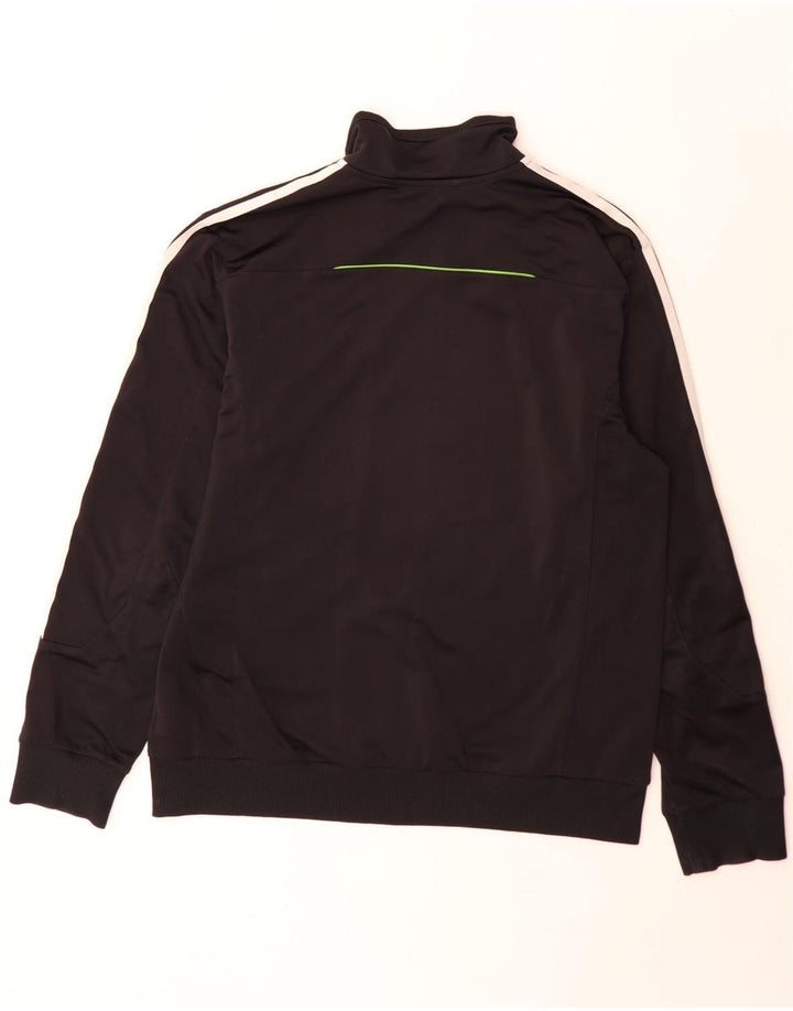 Adidas Træningsdragt til mænd Top jakke UK 42/44 Large Black Colourblock Polyester