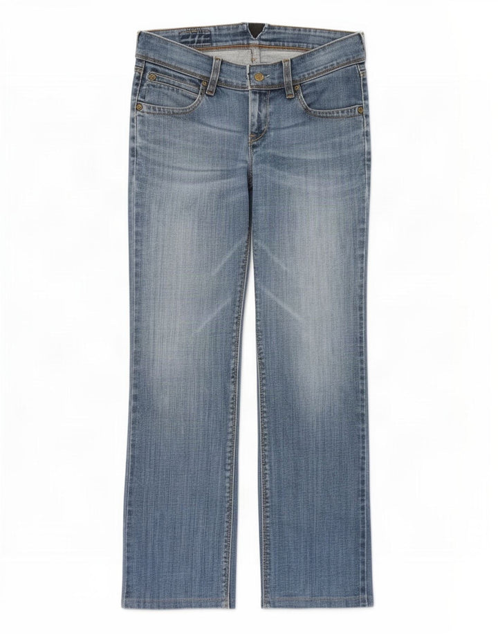 Levi's lige jeans til kvinder W28 L29 blå bomuld