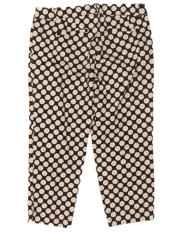 J. Crew Dame City Fit Capri Bukser US 8 Medium W34 L23 Marineblå