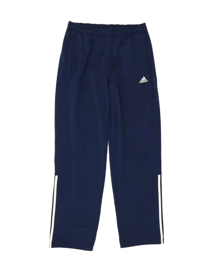 ADIDAS Mens Tracksuit Trousers UK 44/46 Large Navy Blue Polyester Vintage Adidas and Second-Hand Adidas from Messina Hembry 