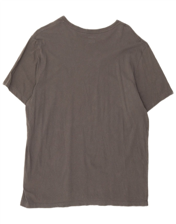J. CREW Mens T-Shirt Top XL Grey Cotton