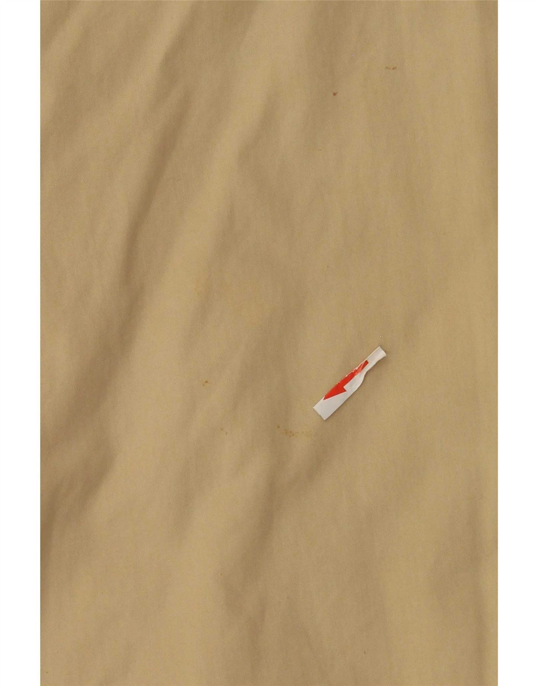 Vintage parkajakke med hætte til kvinder UK 20 2XL Beige