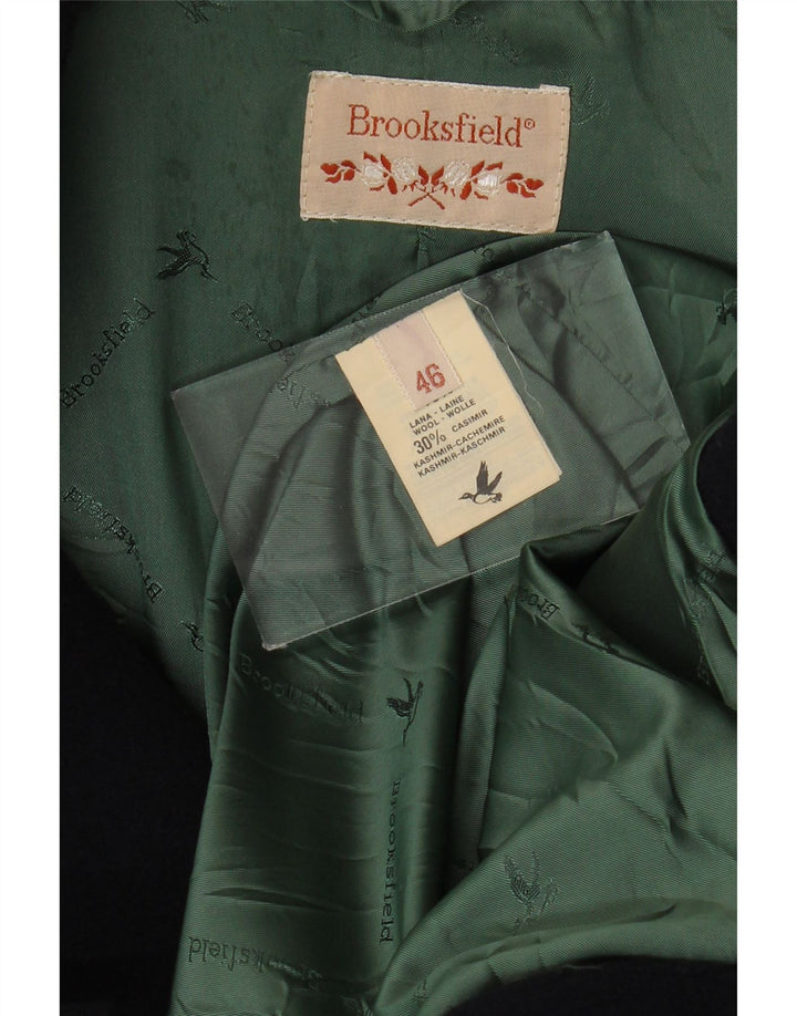 Brooksfield Dame 3/4 ærmet dobbeltradet frakke IT 46 Large Navy Blue