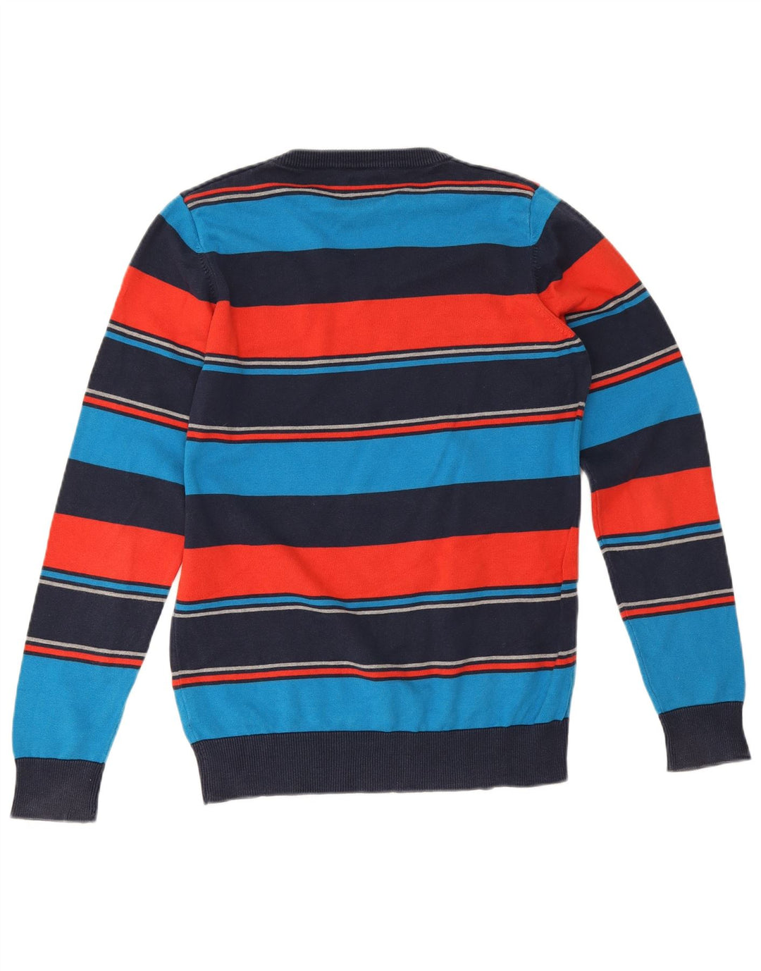Jack & Jones Herre V-hals sweater lille flerfarvet stribet bomuld
