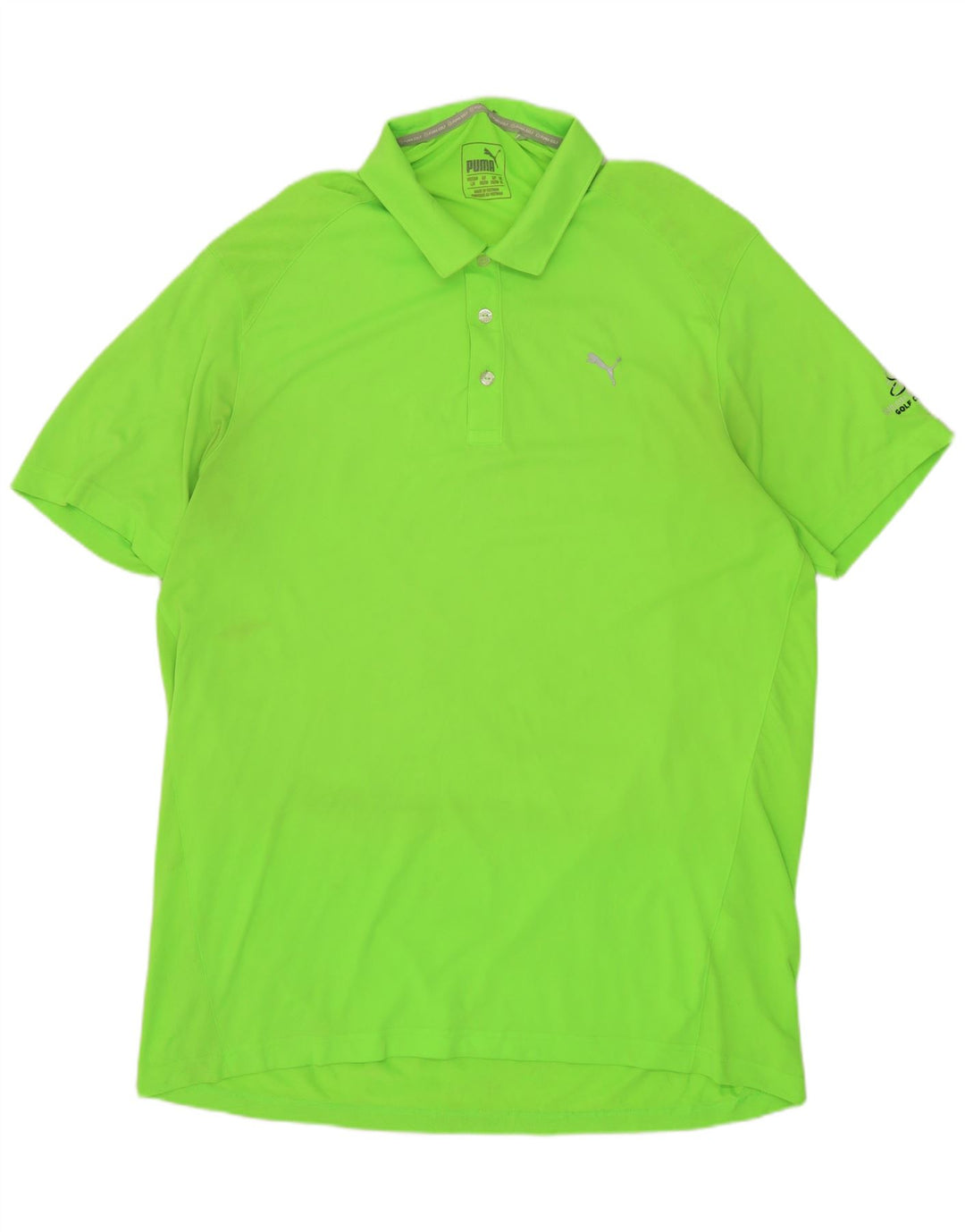 PUMA Poloshirt til mænd XL Grøn polyester