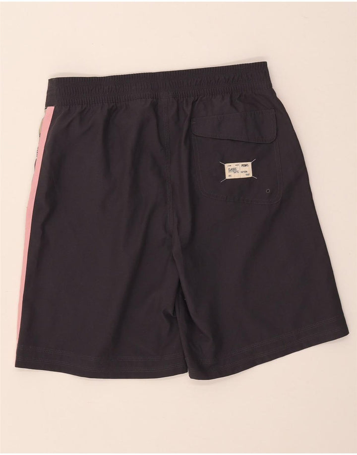 Puma Herre grafiske sportsshorts mellemgrå