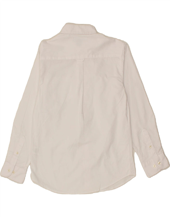CHAPS Boys Shirt 9-10 Years White Cotton Vintage Chaps and Second-Hand Chaps from Messina Hembry 