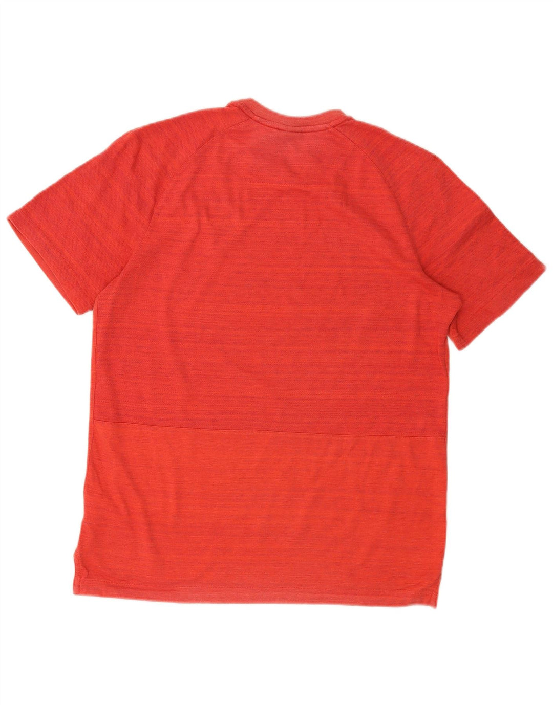 Nike T-shirt top mellem rød stribet bomuld til mænd