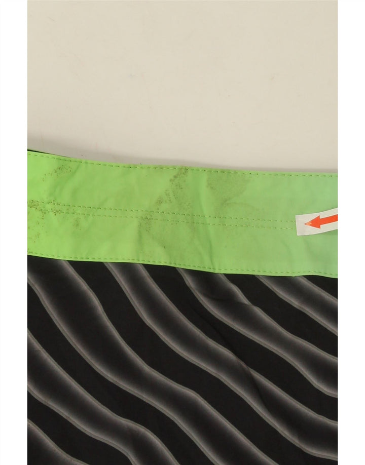 Billabong Badeshorts til mænd store sorte geometriske polyester