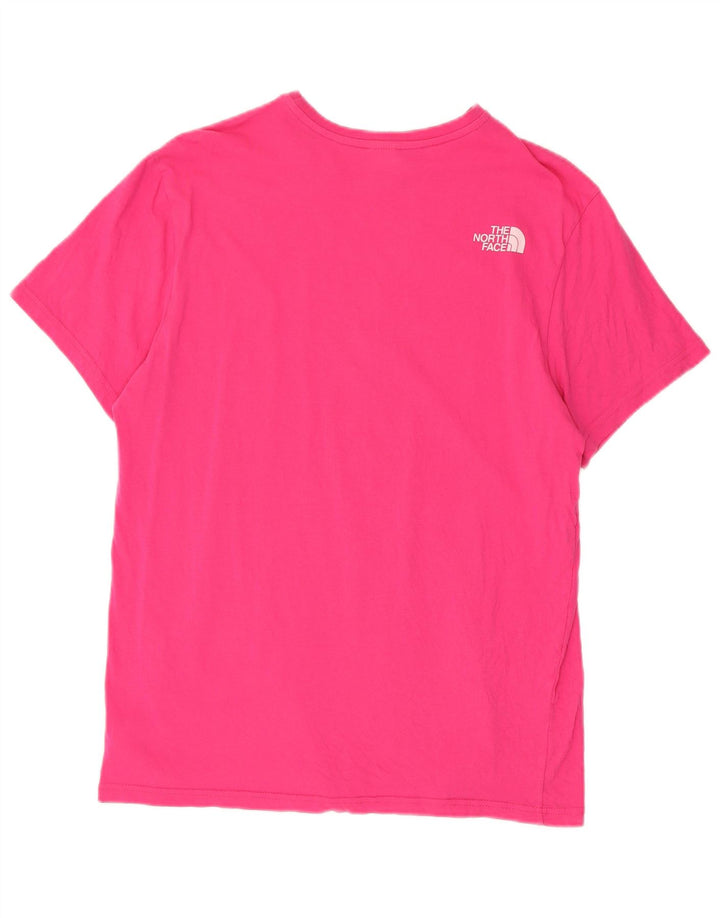The North Face Herre T-Shirt Top Stor Pink Bomuld