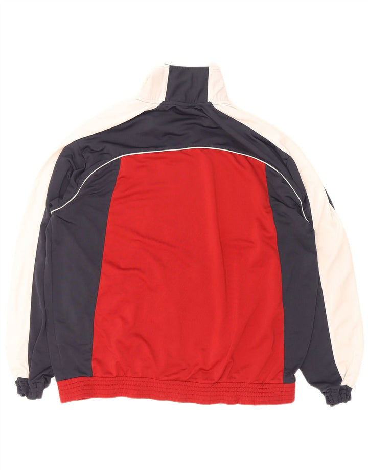 Champion Træningsdragt til mænd Topjakke XL Rød Colourblock Polyester
