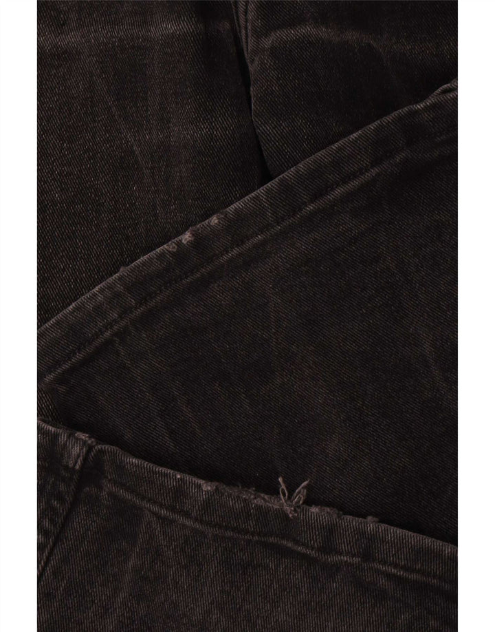 Wrangler Herre Texas Stretch Straight Jeans W38 L32 Sort Bomuld