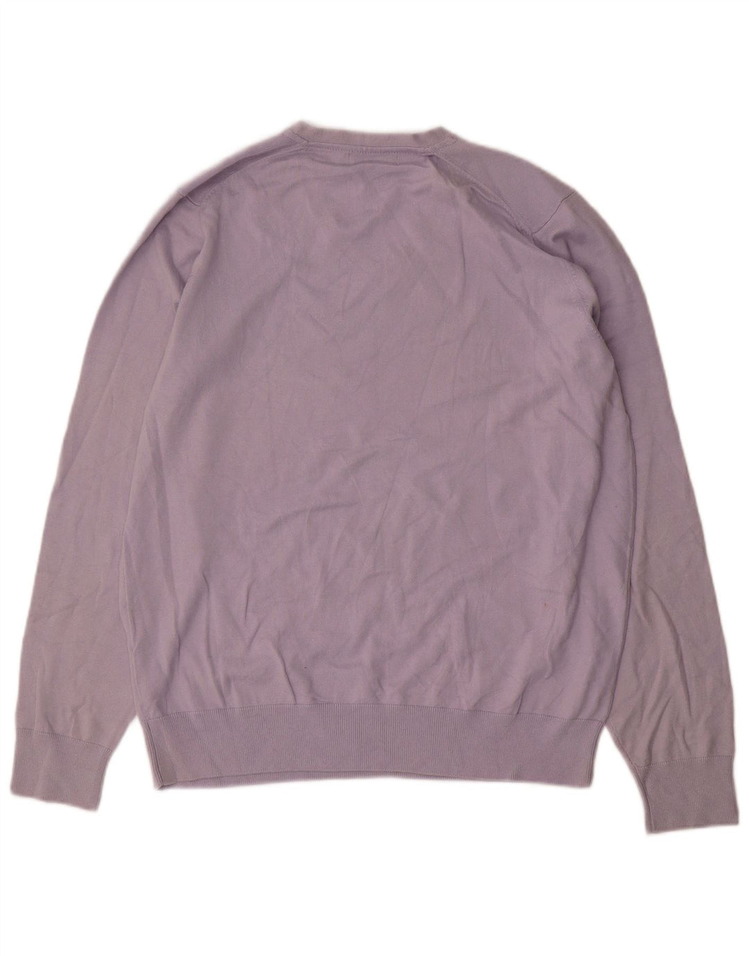 Marks & Spencer Herre Autograph V-hals sweater Stor blå bomuld