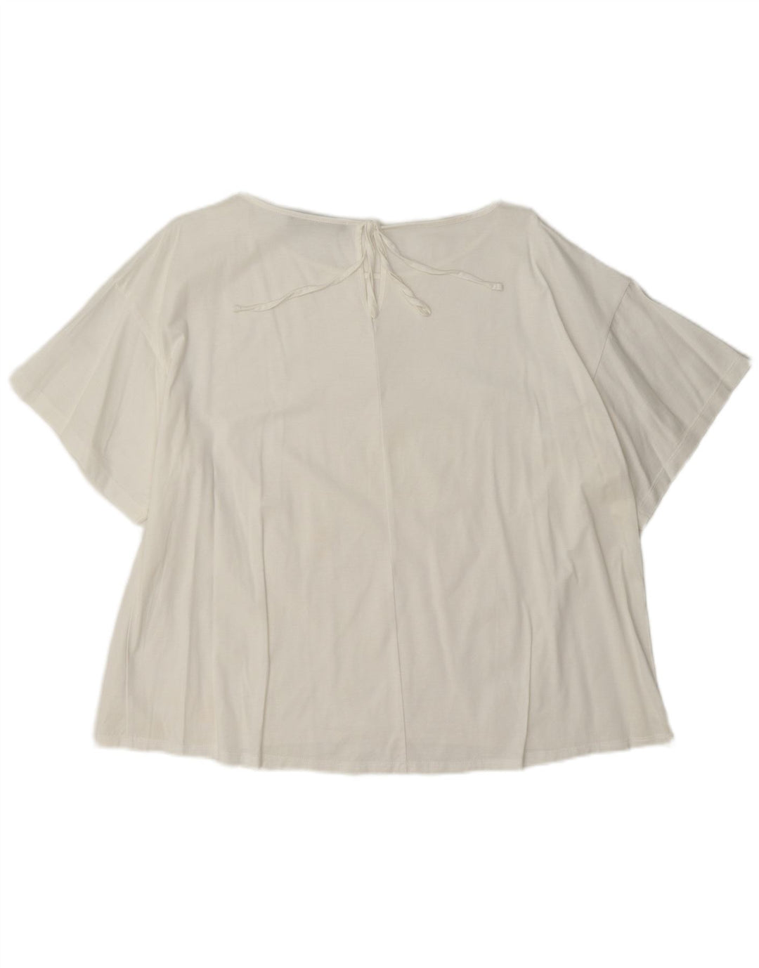 Max Mara Dame Weekend Bluse Top UK 18 XL Hvid