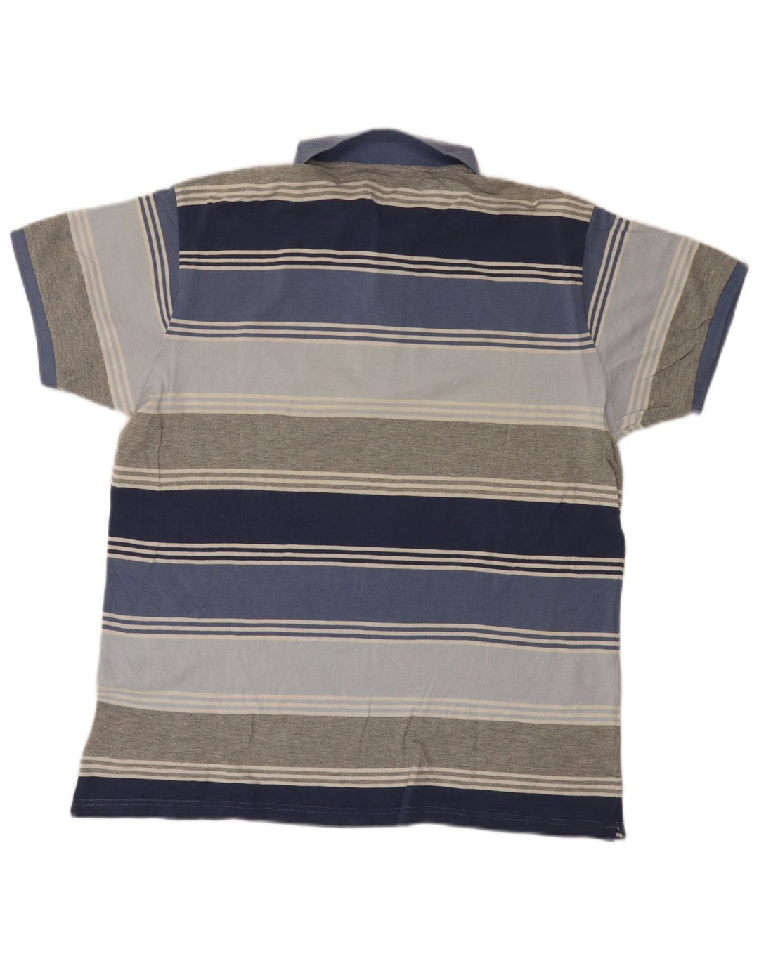 Kappa herre poloshirt 2XL blå stribet bomuld