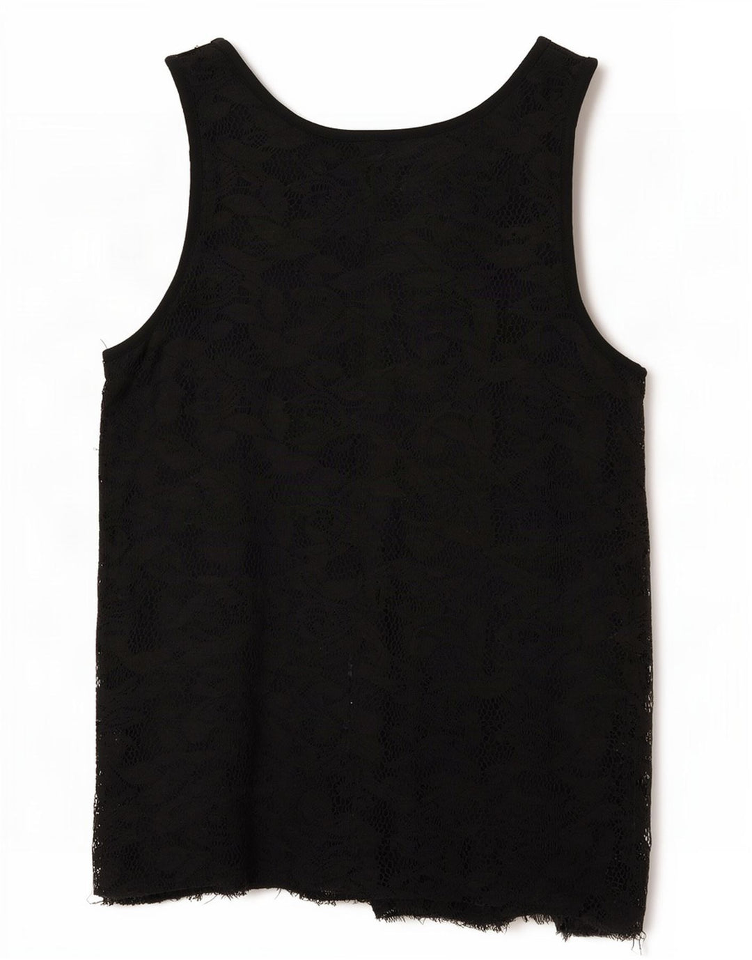 Guess Dame Blondevest Top UK 14 Medium Black Floral Viscose