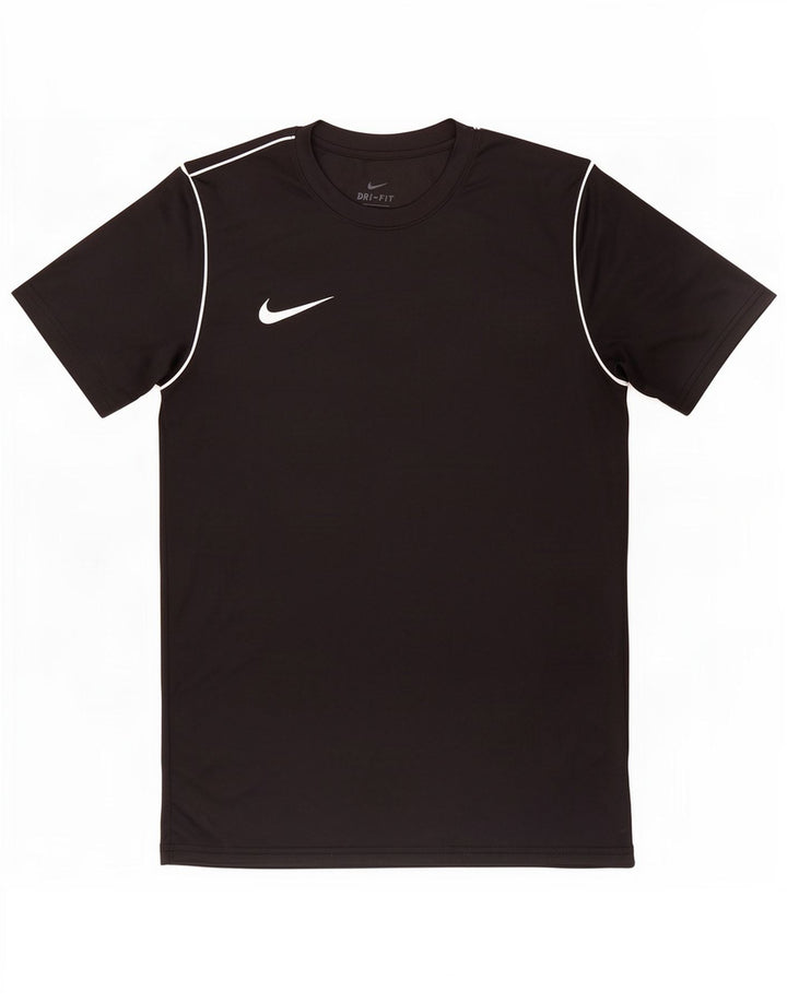 Nike Herre Dri Fit T-Shirt Top Medium Sort Polyester