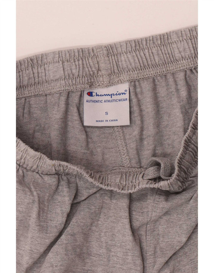 Champion Herre grafiske almindelige sportsshorts Små grå bomuld