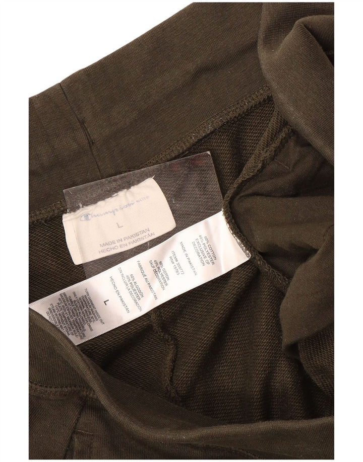 Champion Herre træningsdragt Bukser Joggers Large Khaki Bomuld
