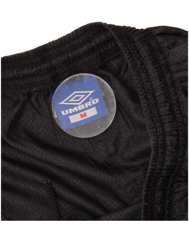 UMBRO Sportsshorts til kvinder UK 12 Medium Black Argyle/Diamond Nylon