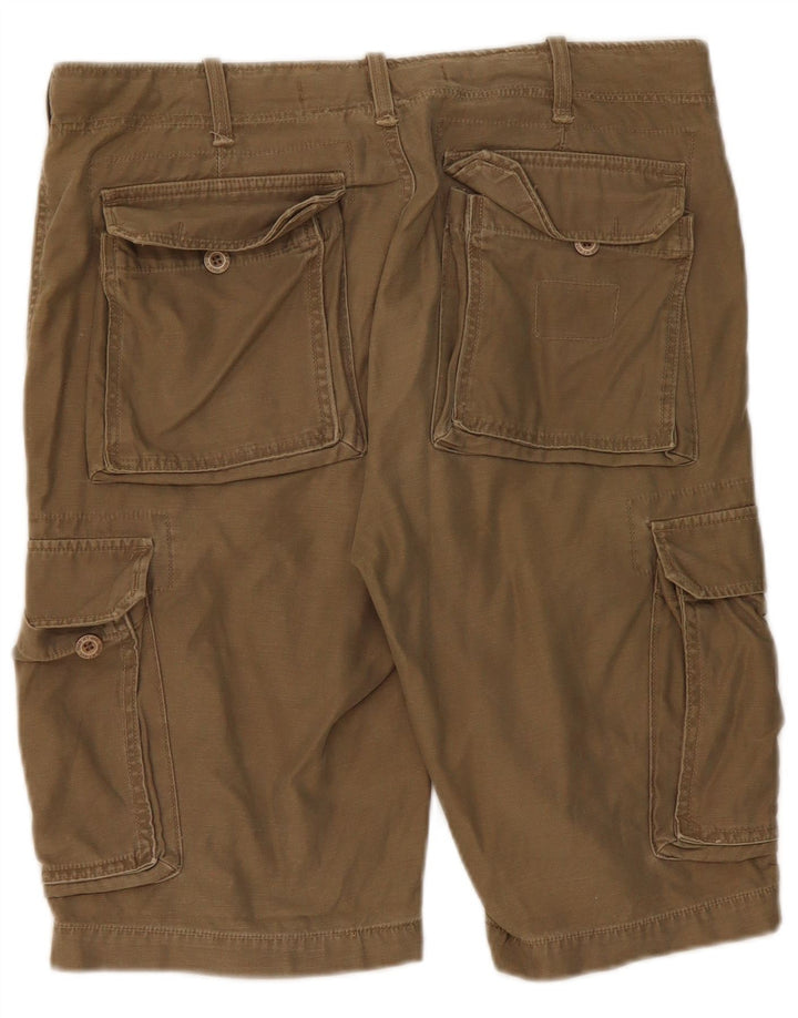 Gaudi Herre Cargo Shorts IT 50 Large W38 Khaki Cotton