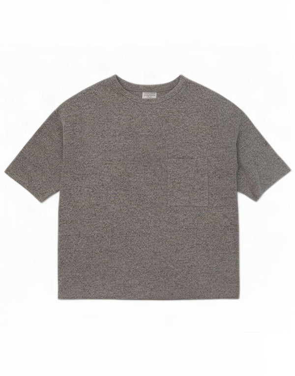 Zara Dame Trafaluc Oversized T-Shirt Top UK 10 Small Grey Flecked