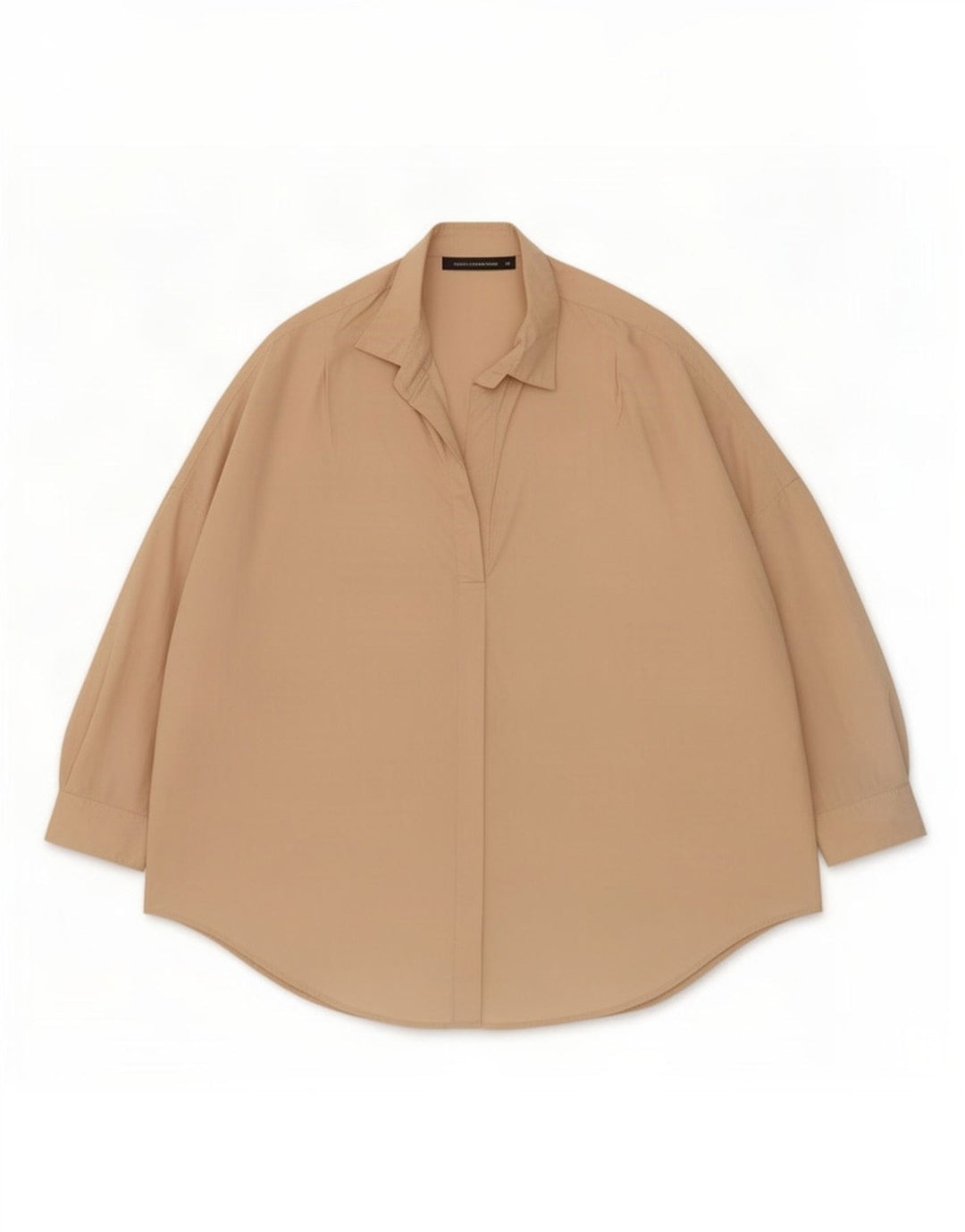 French Connection dametrøje med 3/4 ærmer UK 12 Medium Beige