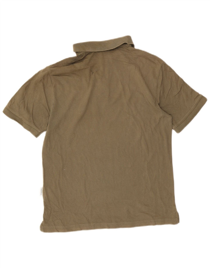 Wrangler Poloshirt til mænd Stor Khaki Bomuld