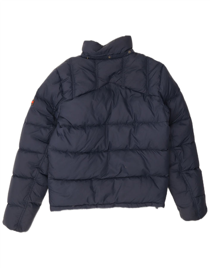 Tommy Hilfiger Herre polstret jakke UK 36 Small Navy Blue Polyester