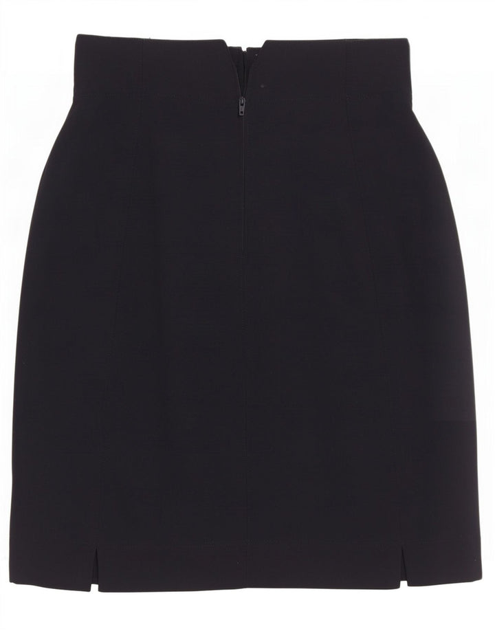 Escada Pencil Nederdel til kvinder EU 40 Medium W27 Marineblå Uld