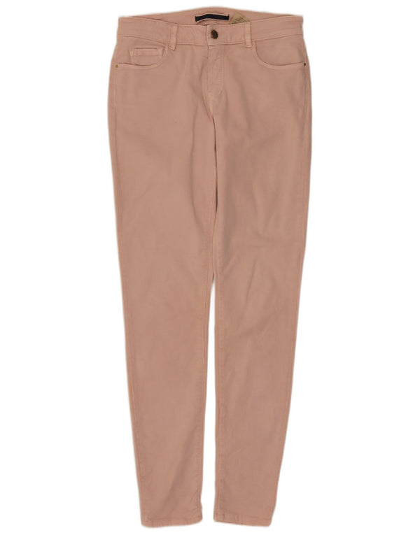 Massimo Dutti Dame Skinny Jeans EU 38 Small W28 L29 Pink Bomuld