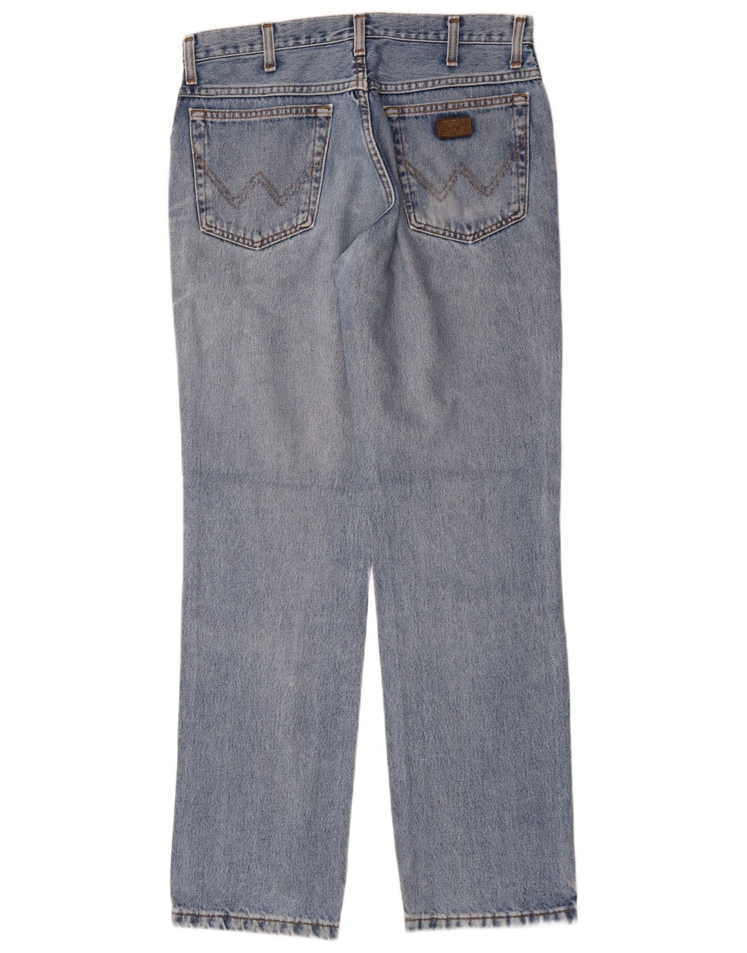 WRANGLER Herre Texas Straight Jeans W33 L32 Blå Bomuld
