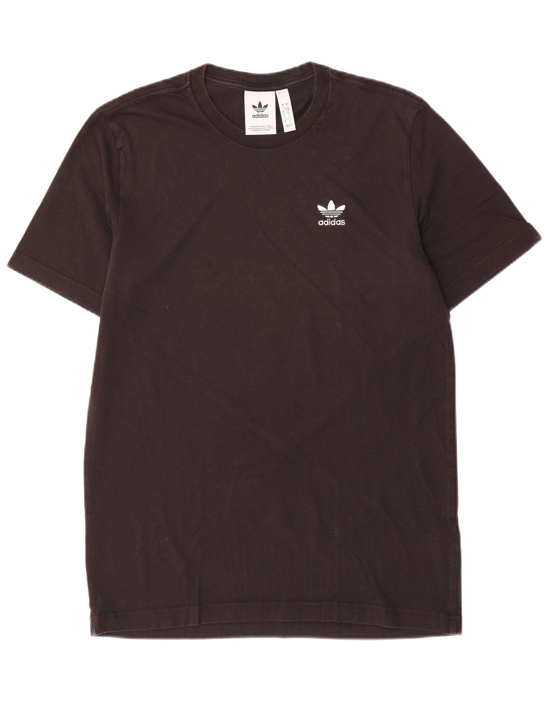 Adidas herre T-shirt top lille sort bomuld