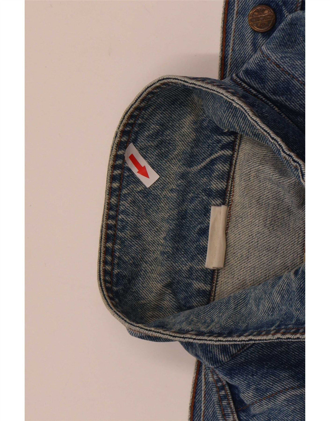 CLARK Denimjakke til mænd UK 42 XL Blå